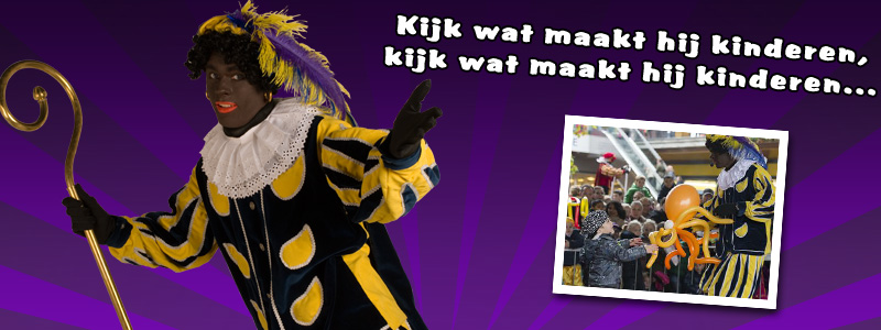 Zwarte Piet - Ballonnenpiet