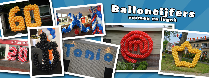 Balloncijfer / ballonlogo