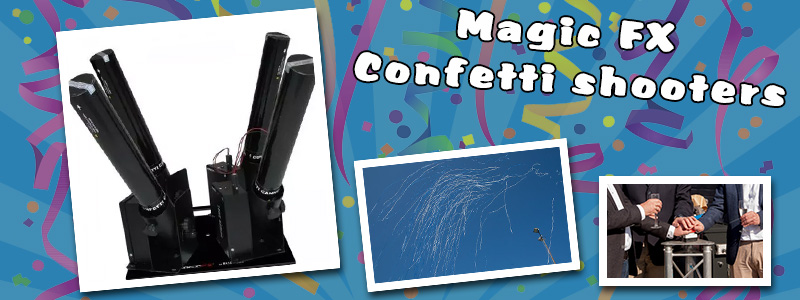Magic FX Confetti Shooter (elektrisch)